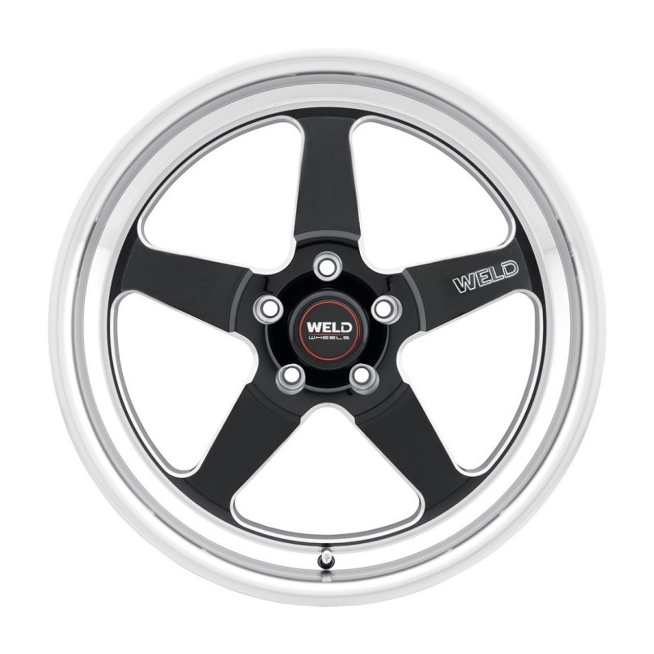 Weld 17x10 Ventura Drag 5x115 ET00 BS5.50 Gloss BLK MIL DIA 78.1