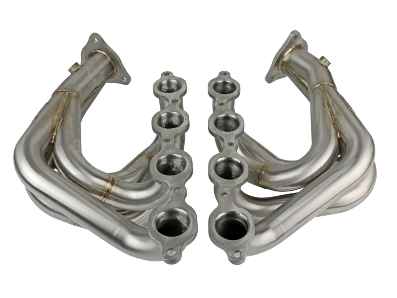 aFe Twisted 304SS Header 2020 Chevy Corvette (C8) 6.2L V8 - Brushed