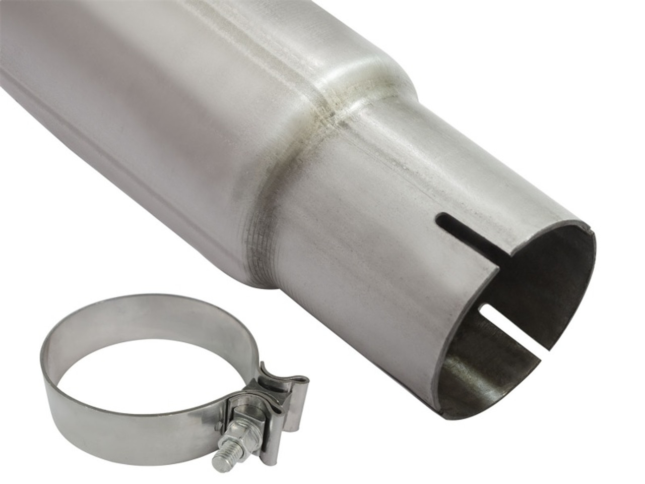 aFe LARGE BORE HD 3.5in DPF-Back Alum Exhaust w/Polished Tip 2016 GM Colorado/Canyon 2.8L (td)