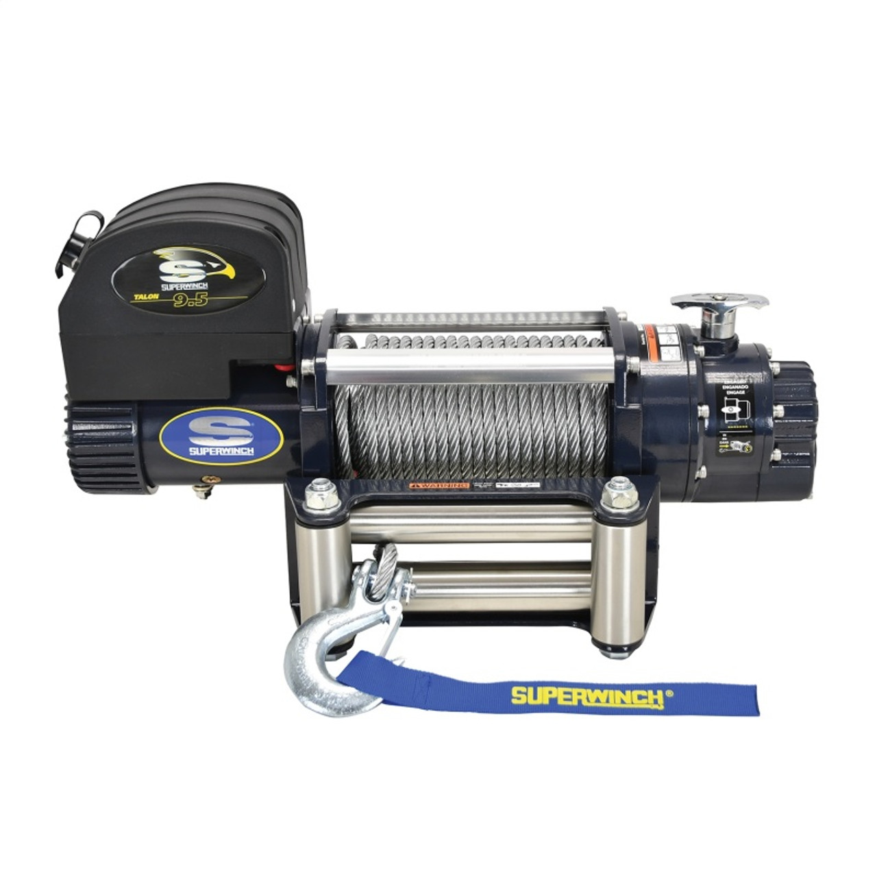 Superwinch 9500 LBS 12 VDC 3/8in x 85ft Steel Rope Talon 9.5 Winch