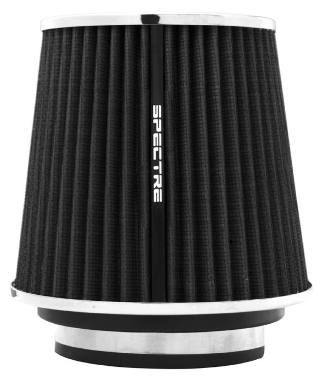 Spectre Adjustable Conical Air Filter 5-1/2in. Tall (Fits 3in. / 3-1/2in. / 4in. Tubes) - Black