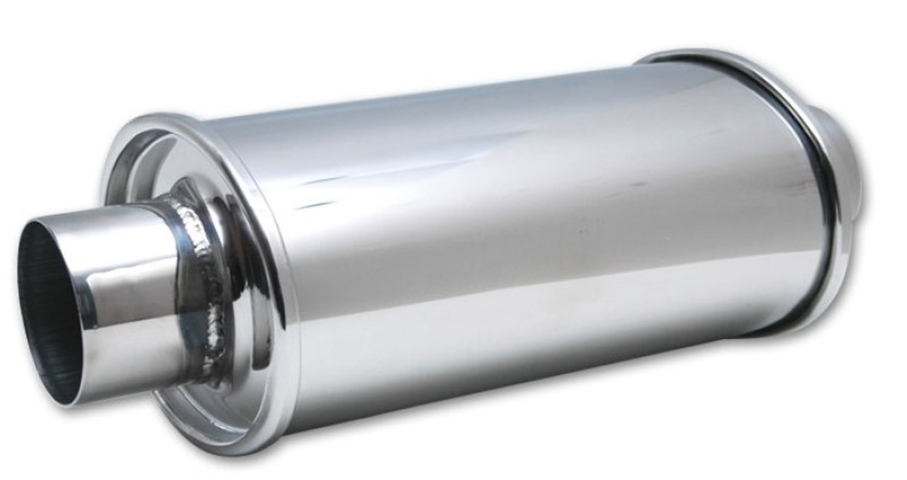 Vibrant ULTRA QUIET Resonator 2in inlet / outlet x 13.75in overall length
