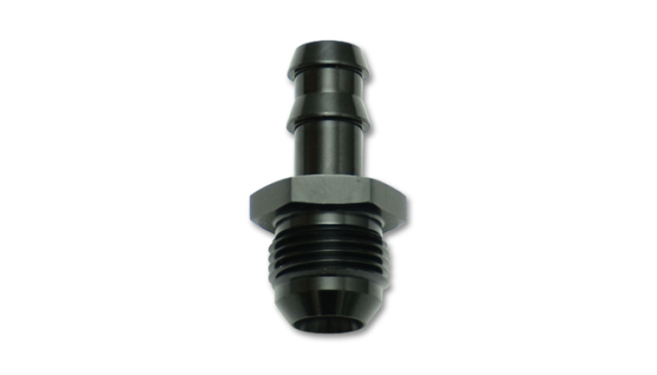 Vibrant Male -10AN to 5/8in Hose Barb Straight Aluminum Adapter Fitting
