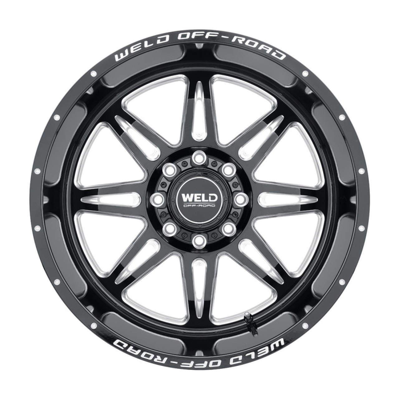 Weld Cheyenne W132 Series 20x10 / 8x170 BP / -18 Offset / 4.75 BS / 125.1 Bore - Gloss Black MIL