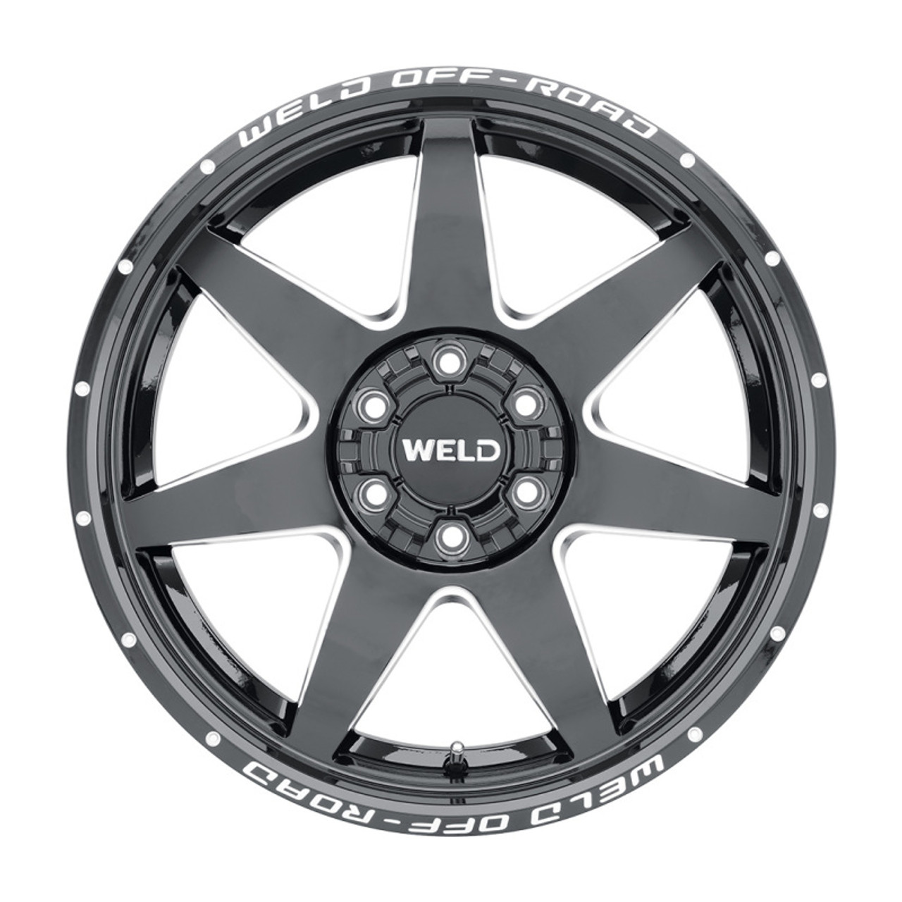 Weld W109 20X9.0 Retaliate 6X135 6X139.7 ET10 BS5.50 Gloss Black MIL 106.1