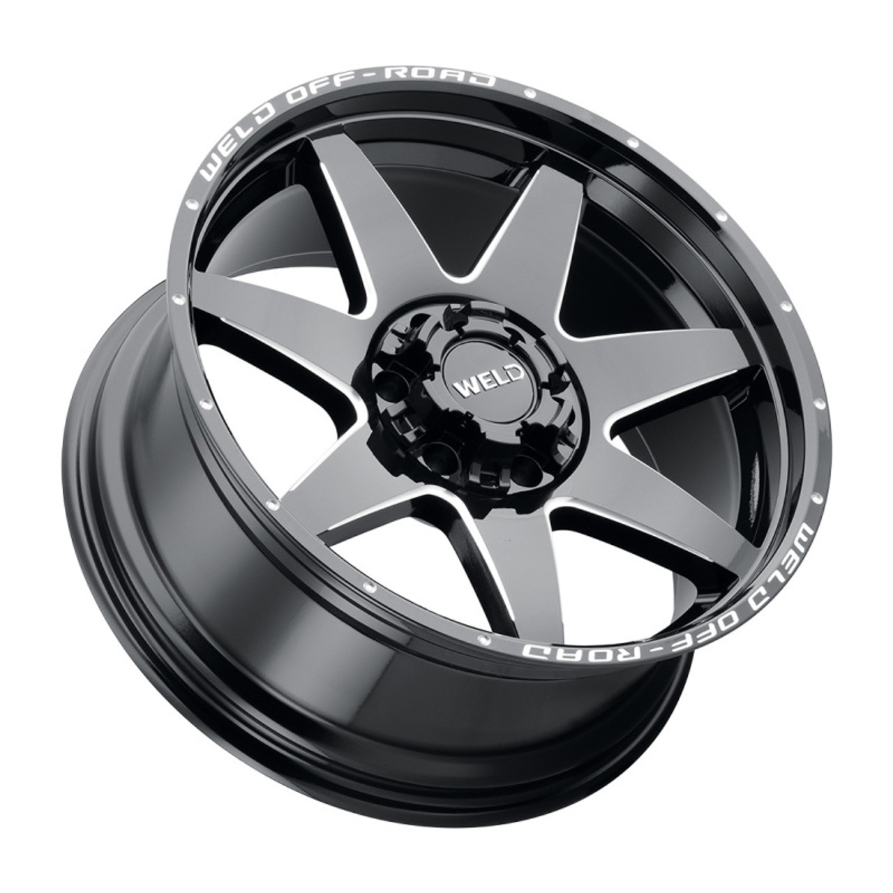 Weld W109 20X12 Retaliate 6X135 6X139.7 ET-44 BS4.75 Gloss Black MIL 106.1