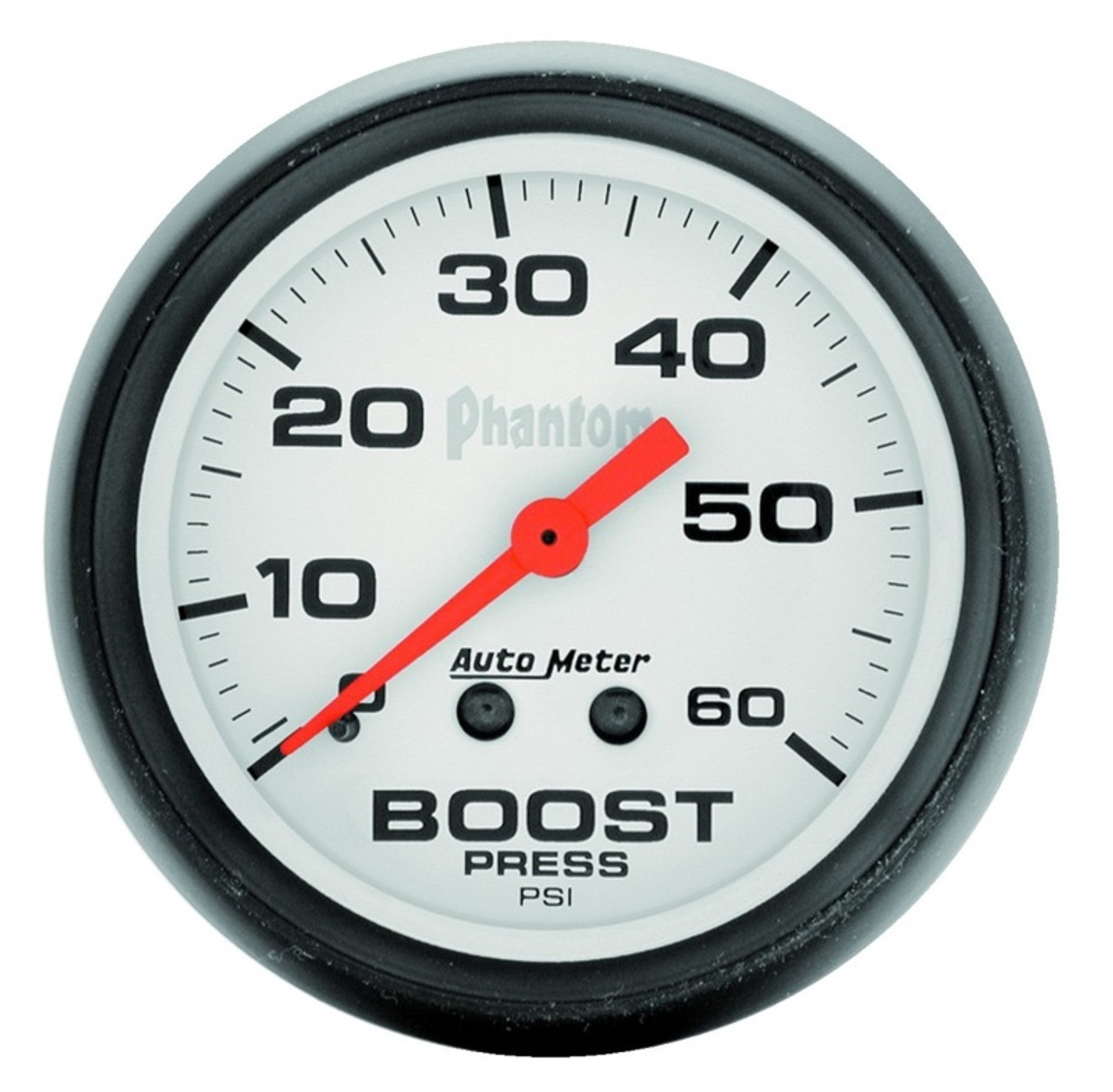 Autometer Phantom 52mm 0-60 PSI Mechanical Boost Gauge