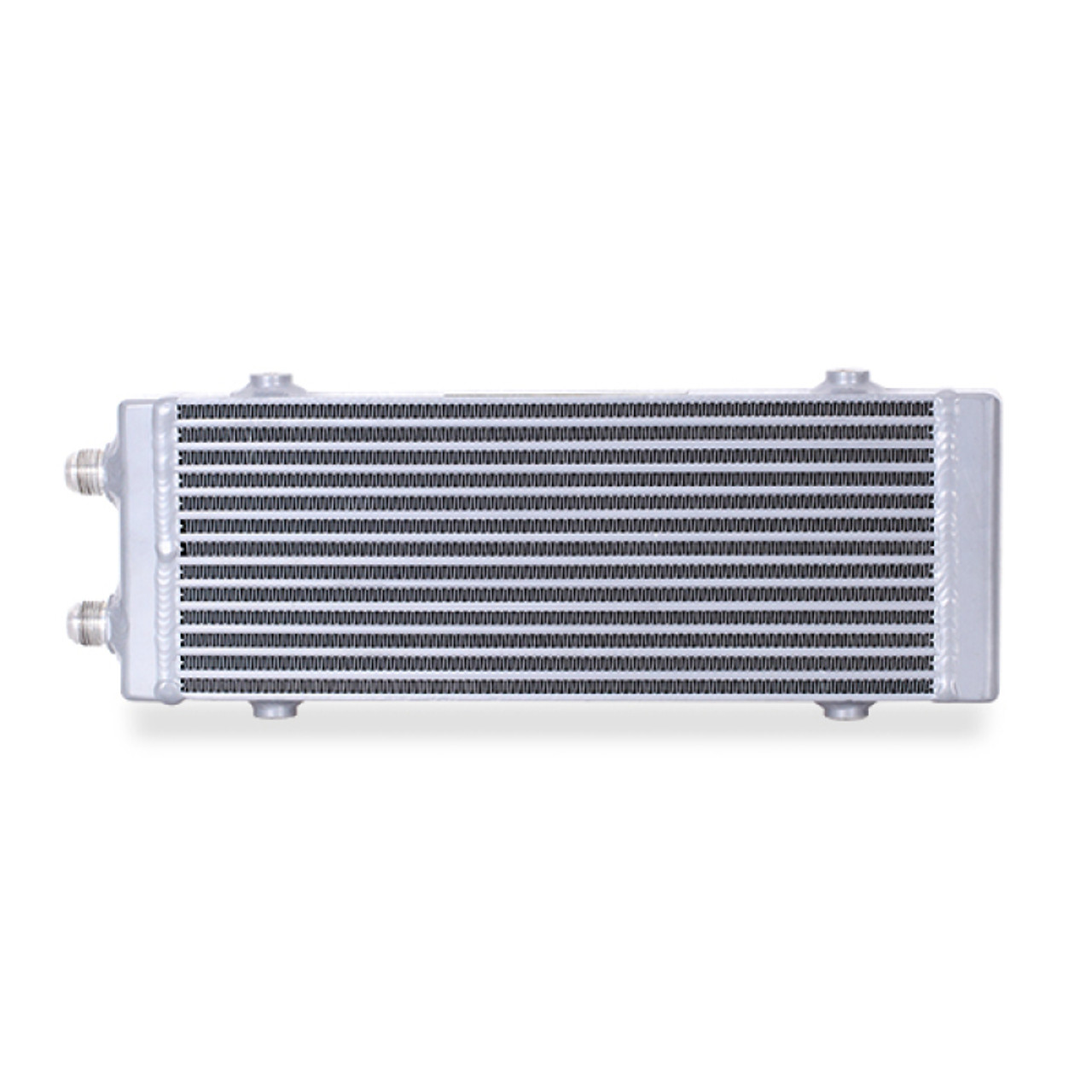 Mishimoto Universal Medium Bar and Plate Dual Pass Silver Oil Cooler