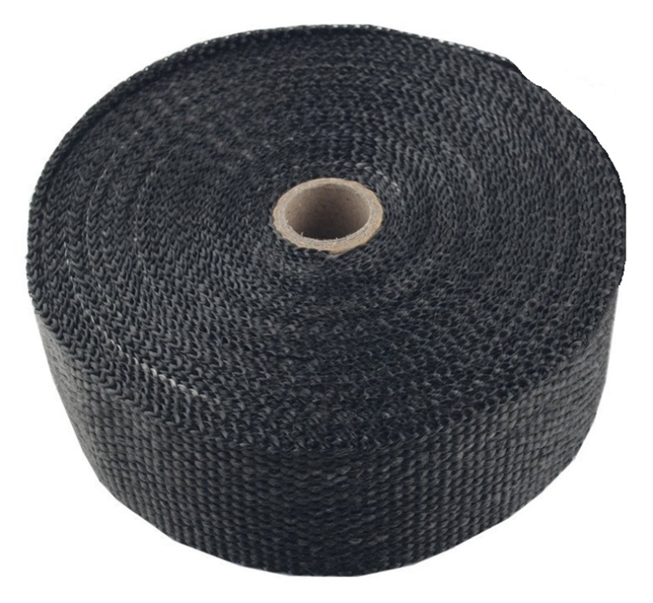 Torque Solution Fiberglass Exhaust Wrap Universal 1inx50ft - Black