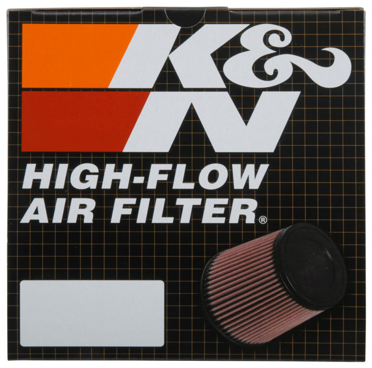 K&N Universal Rubber Filter - Round Straight 3-1/16in Flange x 7in OD x 4in Height
