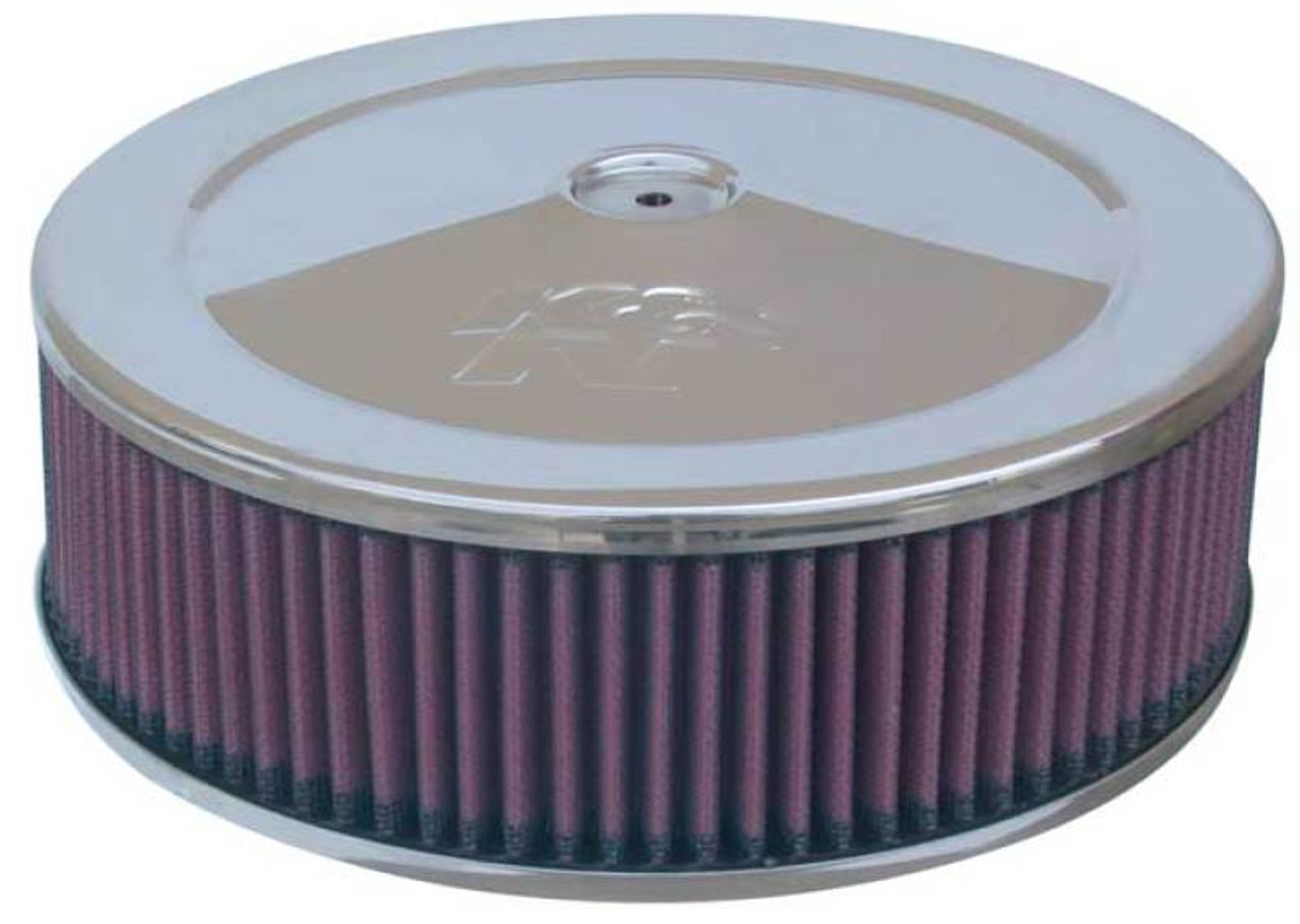 K&N Marine Engine Flame Arrestor 5-1/8in Flange / 8in ID x 9in OD / 5in Height