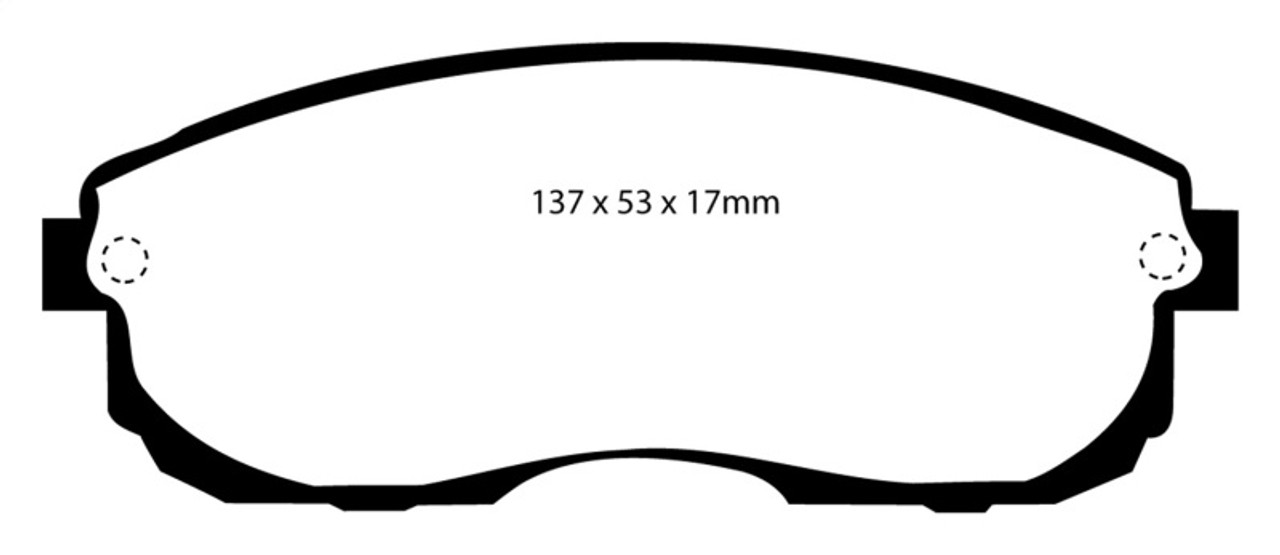 EBC 99-01 Infiniti G20 2.0 Yellowstuff Front Brake Pads