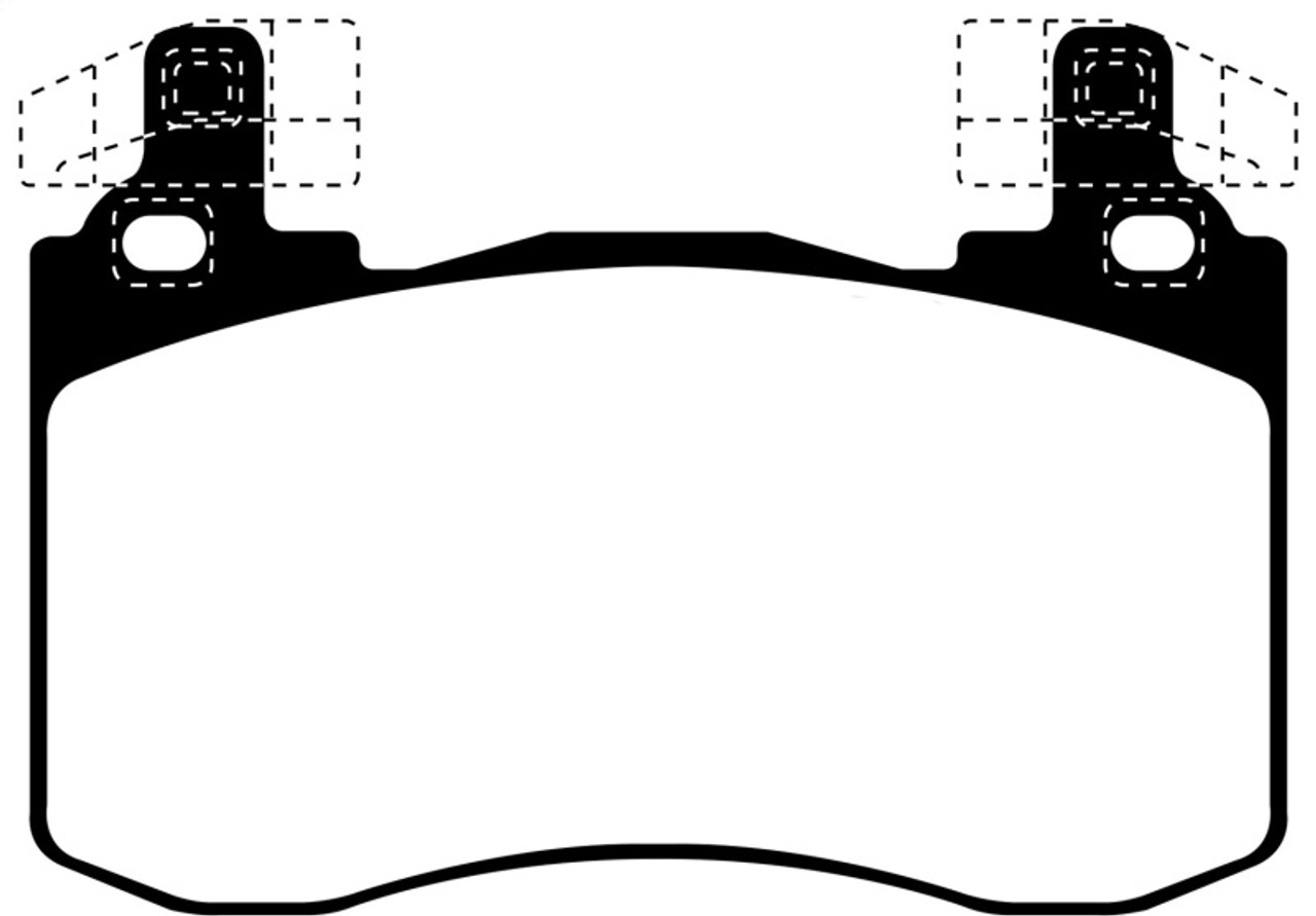 EBC 2019+ Genesis G70 2.0T (Brembo) Yellowstuff Front Brake Pads