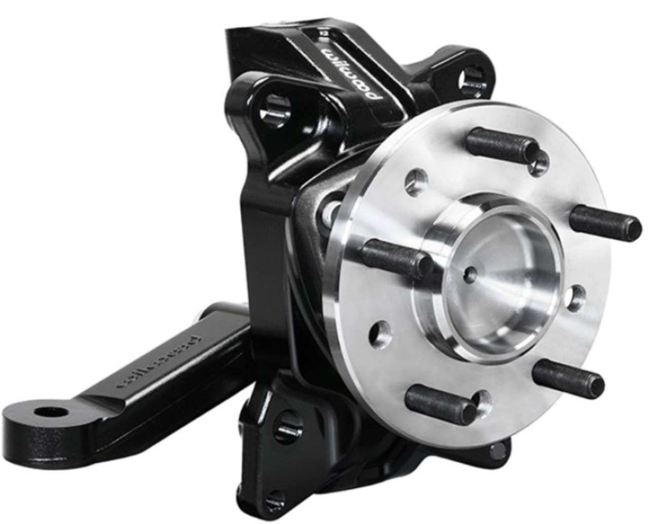 Wilwood Spindle Kit Pair w/ Hub & Steering Arm 63-70 C10 Pickup 2.50in Drop