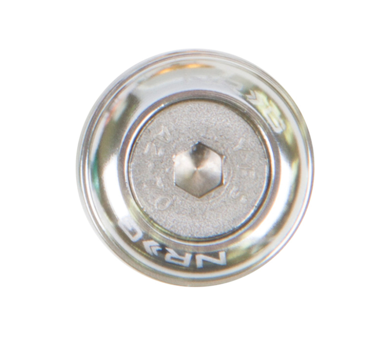 NRG Fender Washer Kit w/Rivets For Metal (Silver) - Set of 10