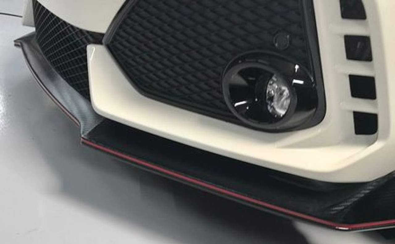ProTEKt 18-19 Civic Type R Custom Fit Front Bumper Skid Plates