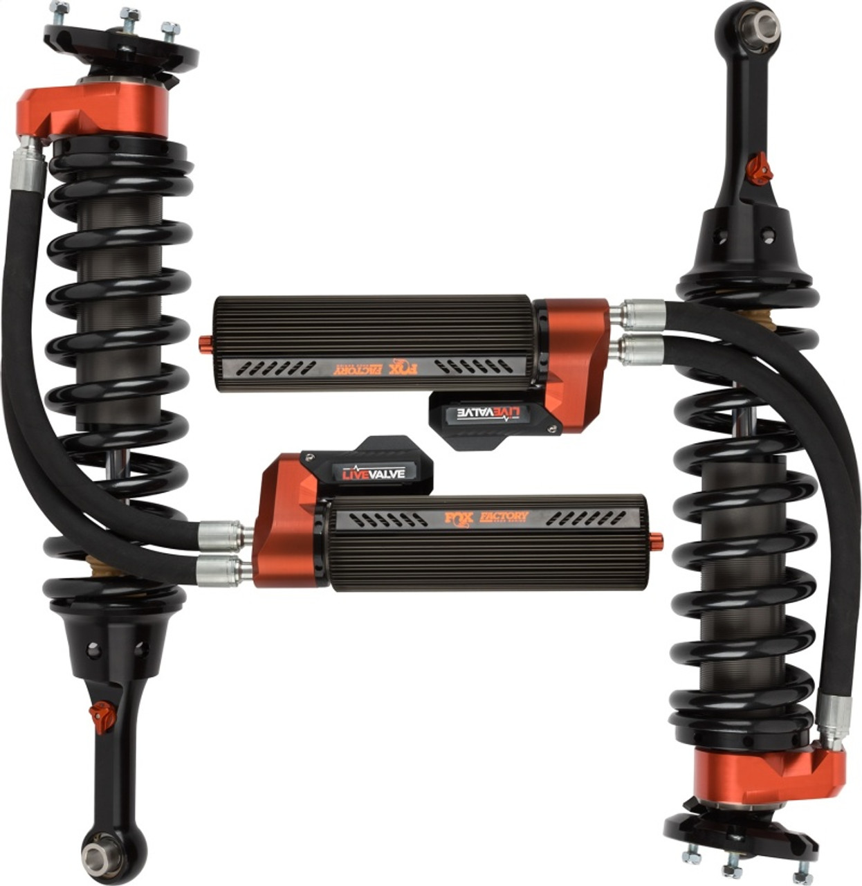 Fox 3.0 Factory Race Series Live Valve Internal Bypass Coilover Shock 2019+ Ford Raptor - Front