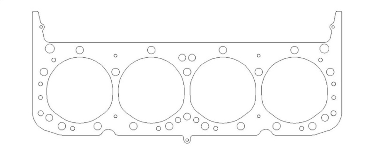 Cometic 62-69 Chevrolet V8 5.3L Small Block 4.060in Bore .032in MLS Head Gasket (w/Valve Pockets)