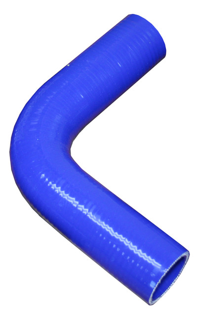 90 Degree Bend 1.75in Silicon Hose Blue