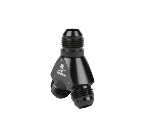 Aeromotive 15674 Y-Block - AN-08 - 2x AN-08