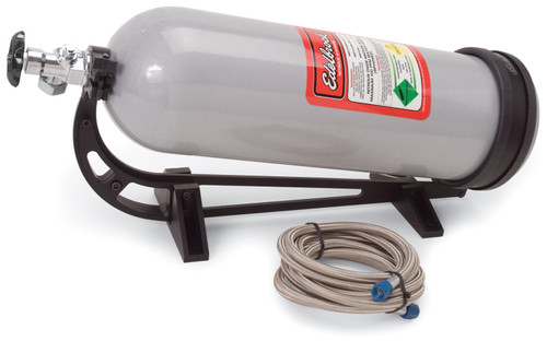Edelbrock Nitrous Kit Accessory 15-Lb 6 An Bottle and Quick Release Bottle Bracket Kit