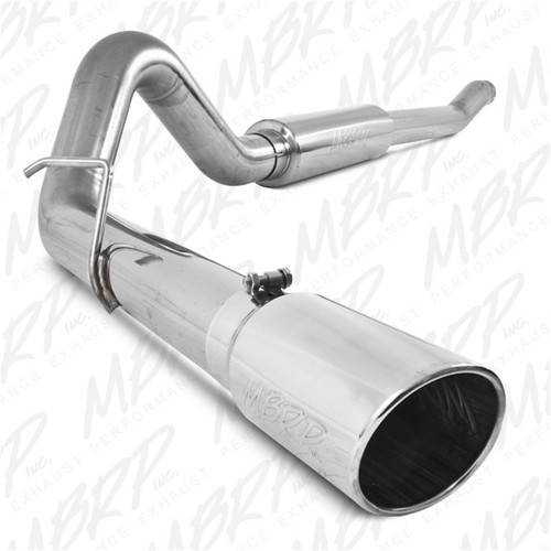 MBRP 2003-2007 Ford F-250/350 6.0L EC/CC Turbo Back Single Side (Stock Cat) mbrpS6206409