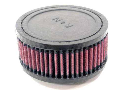 K&N Universal Round Clamp-On Air Filter 2-1/4in. Flange O/S / 5-1/2in. OD / 2-1/2in. H
