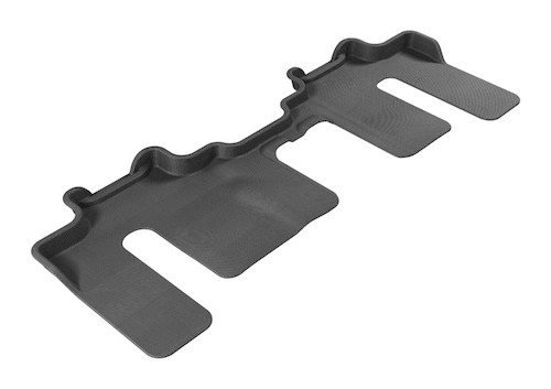 3D MAXpider 2007-2015 Mazda CX-9 Kagu 2nd Row Floormats - Black