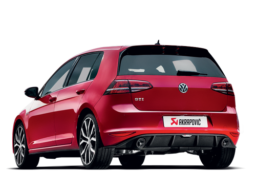 Akrapovic 13-17 Volkswagen Golf GTI (VII) Evolution Race Line w/ Cat (Titanium) w/ Carbon Tips