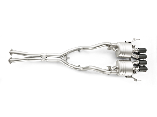 Akrapovic 14-17 Chevrolet Corvette Stingray (C7) Evolution Line Cat Back (Titanium) w/ Carbon Tips