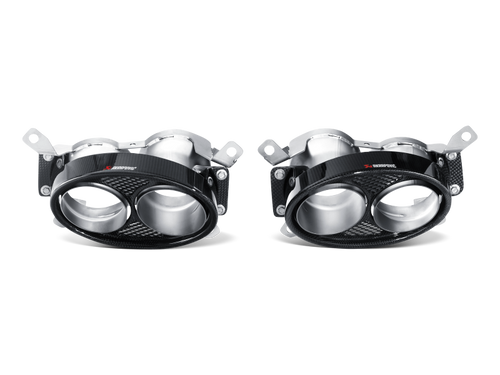 Akrapovic 12-15 Audi RS4 Avant (B8) Evolution Line Cat Back (Titanium) w/ Carbon Titanium Tips