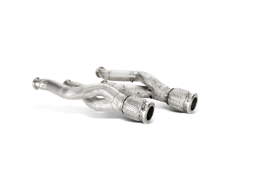 Akrapovic 11-17 Lamborghini Aventador LP 700-4 Coupe/Roadster Link Pipe Set (Inconel)