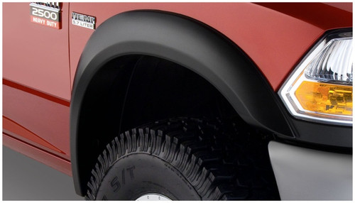 Bushwacker 10-18 Dodge Ram 2500 Extend-A-Fender Style Flares 2pc - Black
