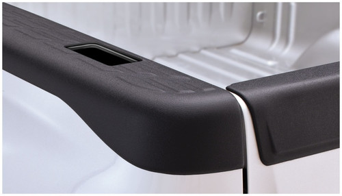 Bushwacker 07-13 GMC Sierra 1500 Fleetside Bed Rail Caps 69.3in Bed - Black bus49525