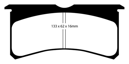EBC Brakes Yellowstuff Performance Brake Pads ebcDP4037R