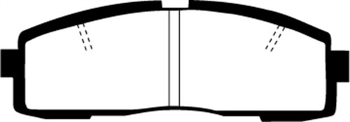 EBC 86-92 Toyota Supra 2.8 Yellowstuff Rear Brake Pads