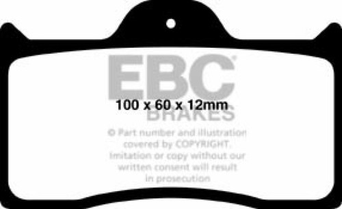 EBC Brakes Redstuff Ceramic Brake Pads ebcDP3038C
