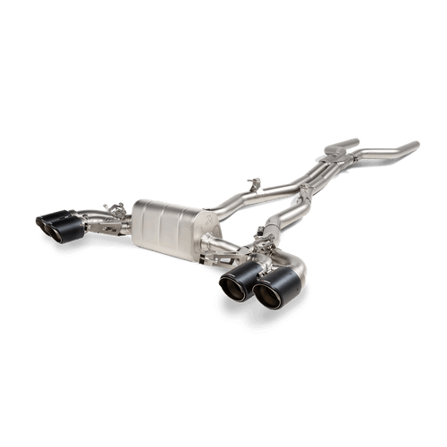 Akrapovic BMW M8 Coupe/Cabriolet (F91/F92) Evolution Line Cat Back (Titanium) w/Titanium Tips
