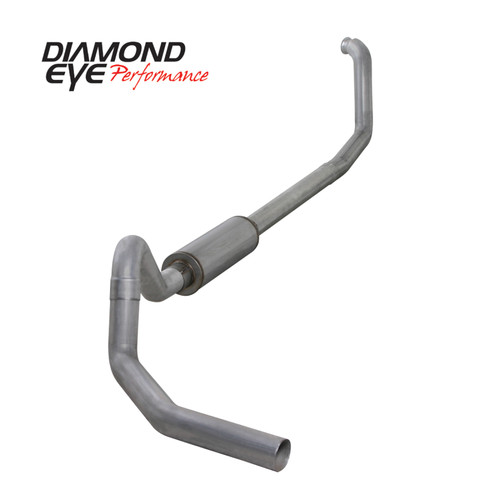 Diamond Eye KIT 4in TB SGL AL: 98-03 FORD 7.3L E-SERIES VAN NFS W/ CARB EQUIV STDS