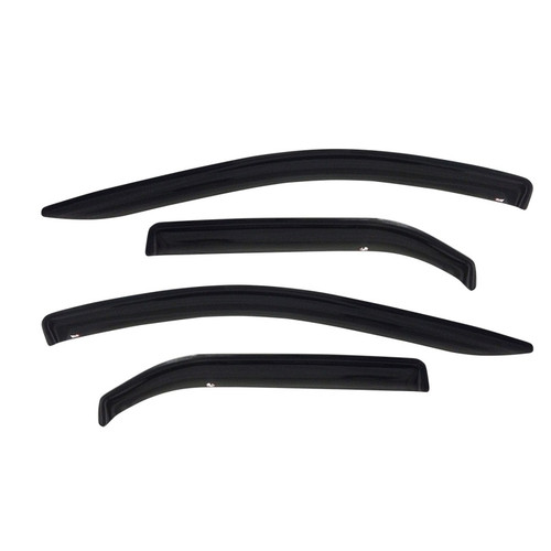 Westin 2004-2009 Mazda 3 Wagon Wade Slim Wind Deflector 4pc - Smoke