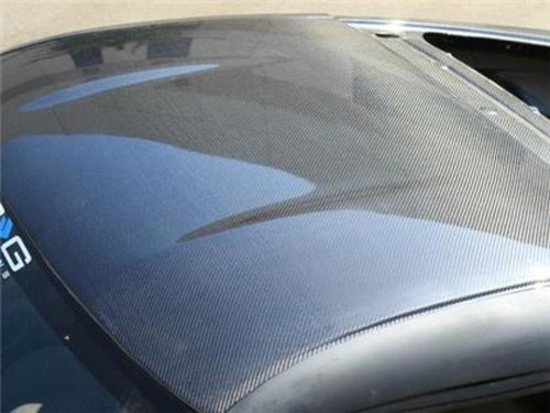 NRG Carbon Roof Cover Overlay 96-00 Honda Civic 2Dr Coupe (EK9) w/Sunroof