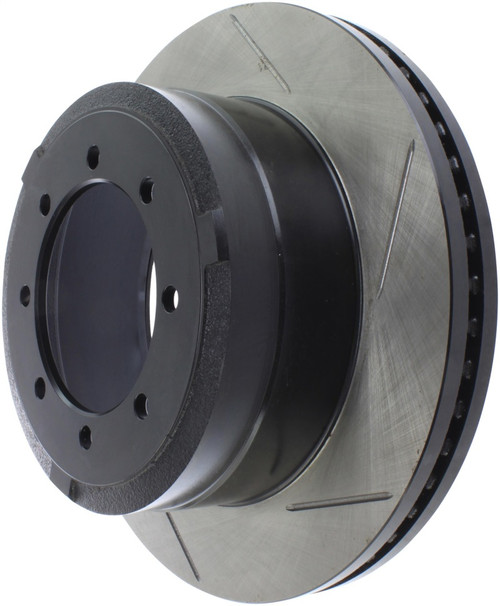 StopTech 12-20 Ford F-350/450 Super Duty Rear Left Sport Slotted Rotor