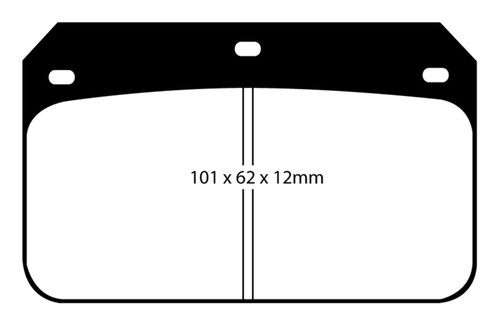 EBC Brakes Yellowstuff Performance Brake Pads ebcDP4001R