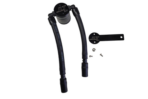 JLT 13-19 Ford Fusion 1.5L EcoBoost Oil Separator 3.0 Passenger Side - Black Anodized
