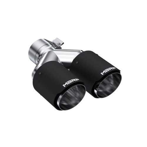 MBRP Universal Carbon Fiber Dual Tip 3.5in OD/2.5in Inlet mbrpT5171CF