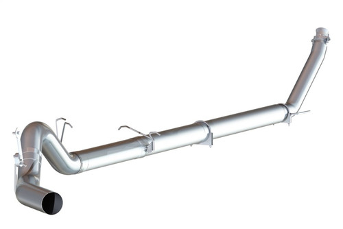 MBRP 2500/3500 Cummins 5in Turbo Back Single Side Exit No Muffler AL mbrpS61120PLM
