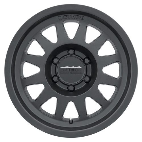 Method MR704 17x8.5 0mm Offset 6x120 67mm CB Matte Black Wheel