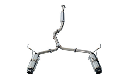 HKS Hi-Power Muffler SPEC-R VAB EJ20 - Carbon Hybrid Tip