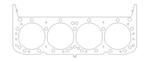 Cometic 62-69 Chevrolet V8 5.3L Small Block 4.060in Bore .032in MLS Head Gasket (w/Valve Pockets)
