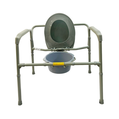 Bariatric extra wide commode for toilet(650 LBS)